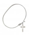 6058 Cross on Cross Bangle Bracelet, Available in multiple sizes and designs