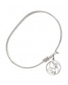 6225 Madonna and Child Bangle Bracelet, Available in multiple sizes and designs