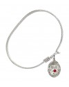 8098STN7 Scapular Bangle Bracelet, Available in multiple sizes and designs