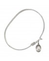 9015 St. Katharine Drexel Bangle Bracelet, Available in multiple sizes and designs