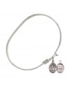 90225 St. Christopher/Nat'l Guard Bangle Bracelet, Available in multiple sizes and designs