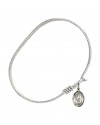 9048 St. Gregory the Great Bangle Bracelet, Available in multiple sizes and designs