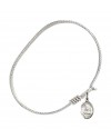 9059 St. Joshua Bangle Bracelet, Available in multiple sizes and designs