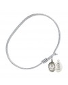 9098 Scapular Bangle Bracelet, Available in multiple sizes and designs