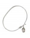 9108 St. Thomas Aquinas Bangle Bracelet, Available in multiple sizes and designs