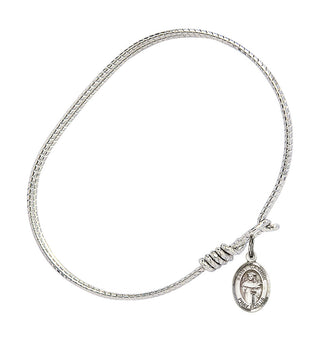 9113 St. Casimir of Poland Bangle Bracelet, Available in multiple sizes and designs