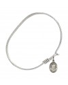 9134 St. Vincent de Paul Bangle Bracelet, Available in multiple sizes and designs