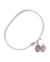 9180 St. Cecilia / Choir Bangle Bracelet, Available in multiple sizes and designs