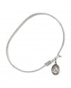 9203 St. Madonna Del Ghisallo Bangle Bracelet, Available in multiple sizes and designs