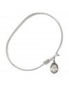 9204 St. John Neumann Bangle Bracelet, Available in multiple sizes and designs