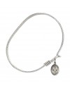 9214 St. Nino de Atocha Bangle Bracelet, Available in multiple sizes and designs