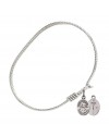 9234 St. John Paul II Bangle Bracelet, Available in multiple sizes and designs