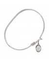 9249 Blessed Trinity Bangle Bracelet, Available in multiple sizes and designs