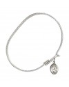 9267 St. Julia Billiart Bangle Bracelet, Available in multiple sizes and designs