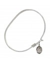 9304 St. Thomas of Villanova Bangle Bracelet, Available in multiple sizes and designs