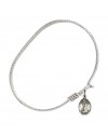 9377 St. Rocco Bangle Bracelet, Available in multiple sizes and designs