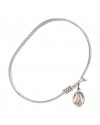 9398 St. Nathanael Bangle Bracelet, Available in multiple sizes and designs