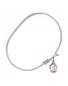 9403 Blessed Herman the Cripple Bangle Bracelet, Available in multiple sizes and designs