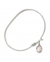 9420 St. Margaret Mary Alacoque Bangle Bracelet, Available in multiple sizes and designs