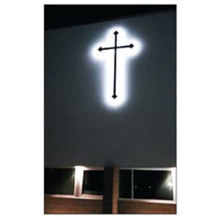 2' Backlit Roman Cross Indoor/Outdoor - C2RBL