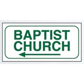 RSB2 Baptist Church Sign