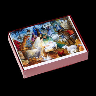 Newborn Child Christmas Cards Box - BCNNEC