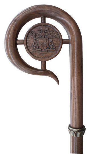 MJ-C5 Crozier with Bishop Crest