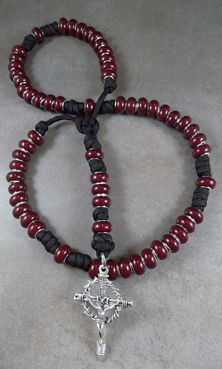 Sanguis Christi Paracord Rosary - BMSC