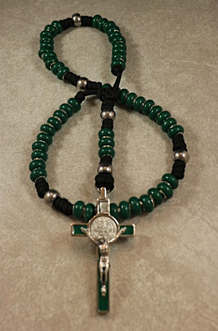 Sanctus Columbanus Paracord Rosary - BMSCO