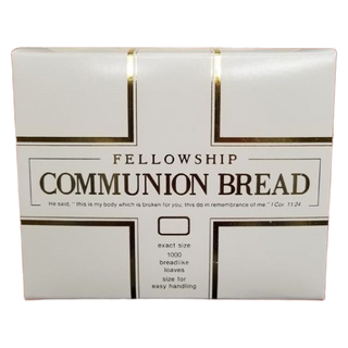 3/8" x 3/4" Fellowship Communion Bread - 1000 / Box - CAVFELLOWSHIP