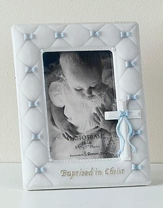 42988 7" Boy Baptism Picture Frame