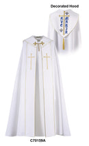 WHITE/BLUE AVE MARIA COPE - C70159A