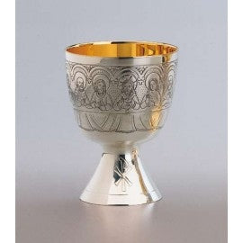 2584 Chalice & Paten - Last Supper