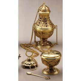 686 Censer, Boat, & Spoon