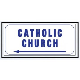 RSC3 Catholic Church Sign – Church Supply Warehouse