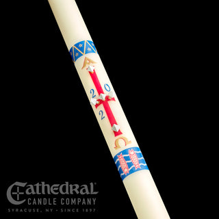 Benedictine - Classic - Paschal Candle - CC-PASCHAL-BEN