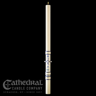 Eternal Glory - Sculptwax - Paschal Candle - CC-PASCHAL-EG