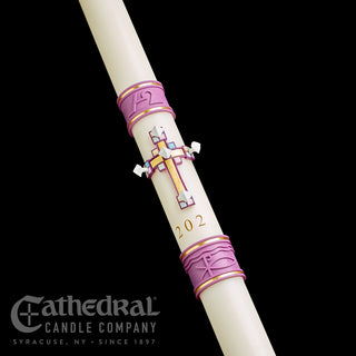 Jubilation- Sculptwax - Paschal Candle - CC-PASCHAL-JUB