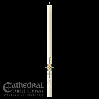 The Good Shepherd - Sculptwax - Paschal Candle - CC-PASCHAL-TGS