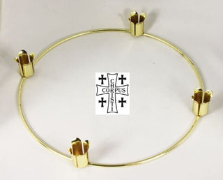 CC01-101 10" Gold Advent Ring