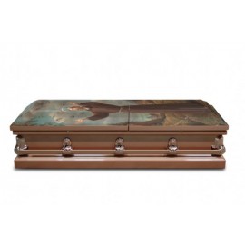 CNB15790-FR St Francis Cromo Casket