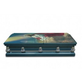 CNB15790-JP Jesus Praying Cromo Casket
