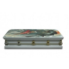 CNB15790-MI St Michael Cromo Casket
