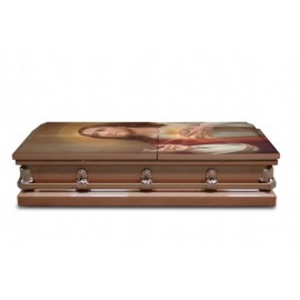 CNB15790-SHJ Sacred Heart of Jesus Cromo Statue