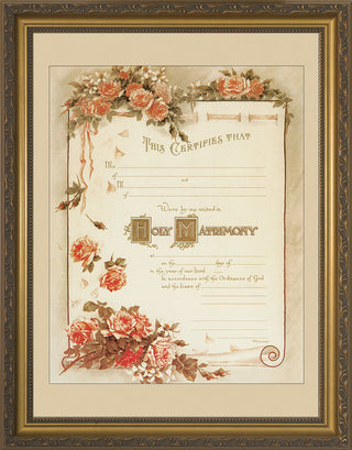 Certificate of Matrimony-CERT-100B1