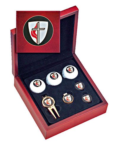 CH-50 Methodist Cross Golf Gift Set