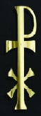 CHIRHO Cross Candle Shell 2 5/8" X 14