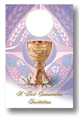 First Communion Invitation - CI-4210