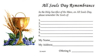 ALL SOULS DAY OFFERING ENVELOPES (100PK) - CS440-M