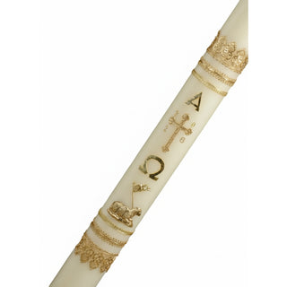 Ornamented Paschal Candle - D-PASCHAL-ORN